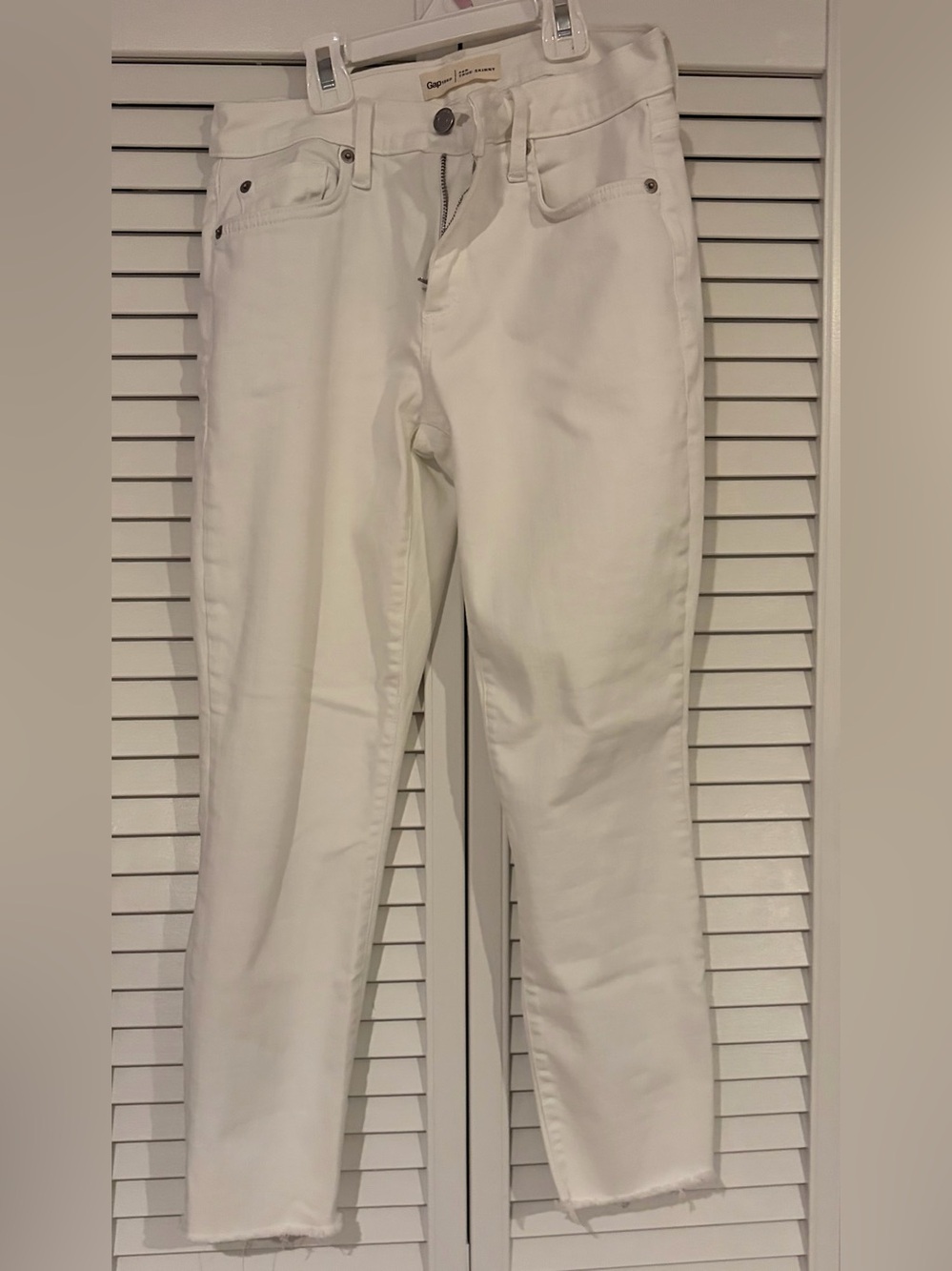 GAP White Women's True Skinny Jeans -Size 26